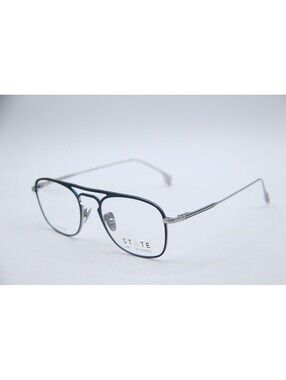 State Sapporo Cobalt Silver Designer Authentic Eyeglasses 52-20-145